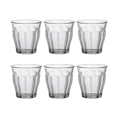 Duralex - Verre bas 9 cL Picardie - lot de 6