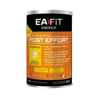 EAFIT Boisson Post Effort Saveur Orange 457g