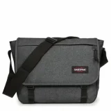 EASTPAK Delegate + Sac Bandoulière, 39 cm, 20 L, Gris (Black Denim)