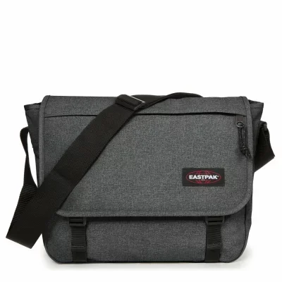 Eastpak Delegate + Sac Bandoulière, 39 cm, 20 L, Gris (Black Denim)