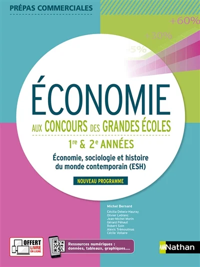 Economie Aux Concours Des Grandes Écoles 1re Et 2e Années