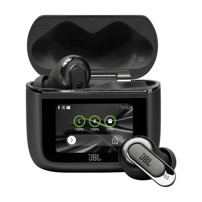 Ecouteurs intra-auriculaires sans fil Bluetooth JBL Tour Pro 3 avec réduction de bruit Noir