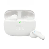 JBL Écouteurs sans fil Wave Beam 2 à réduction de bruit, Blanc - Bluetooth