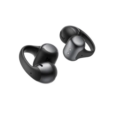 Ecouteurs sans fil Shokz OpenDots One à conduction aérienne avec réduction active du bruit Noir