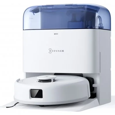 Ecovacs Deebot MINI Blue 1,4 L Sans sac Bleu, Blanc - Neuf