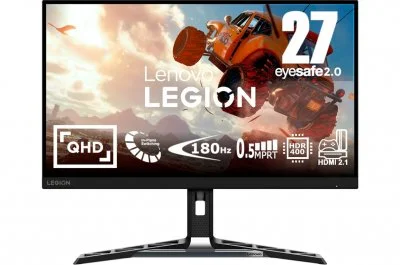 Ecran PC Gaming Lenovo Legion R27qe 27"" 180 Hz QHD