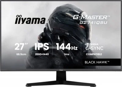 Ecran PC Iiyama G2741QSU-B1 27"" QHD 144Hz/IPS/1ms/AdaptSync/GSync#