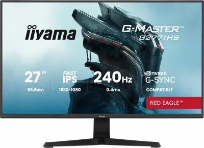 Ecran PC Iiyama G2771HS-B1 27""FHD 240Hz/Fast IPS/0.4ms/G-Sync#