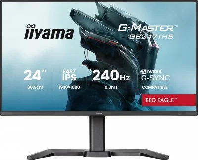 Ecran PC Iiyama GB2471HS-B1 23.8""FHD 240Hz/Fast IPS/0.3ms/G-Sync#