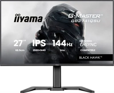 Ecran PC Iiyama GB2741QSU-B1 27""QHD 144Hz/IPS/1ms/AdaptSync/GSync#