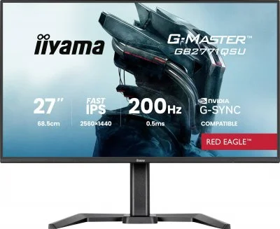 Ecran PC Iiyama GB2771QSU-B1 27""WQHD 200Hz/Fast IPS/0.5ms/G-Sync#