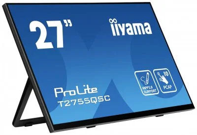 Ecran PC Iiyama ProLite T2755QSC-B1 27"" QHD Noir mat