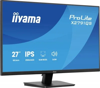 Ecran PC Iiyama X2791QS-B1 27"" QHD/75Hz/IPS/1ms/Adaptive Sync