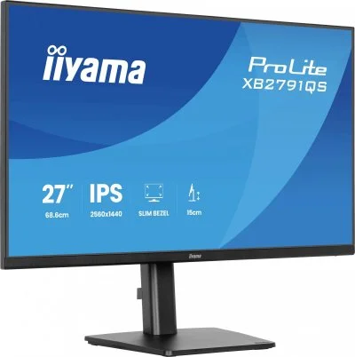 Ecran PC Iiyama XB2791QS-B1 27"" QHD/75Hz/IPS/1ms/Pivot/AdaptiveS