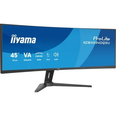 Ecran PC Iiyama XCB4594DQSU-B1 45"" CURVE DQHD/75Hz/VA/2ms/HP