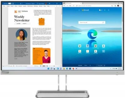 Ecran PC Lenovo L27i-40 27"" Full HD Gris