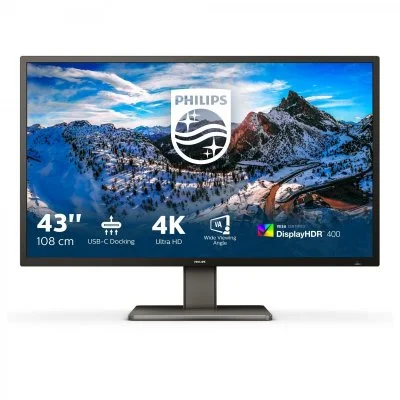 Écran philips 439p1/00 43"" 4k ultra hd led 439P1/00
