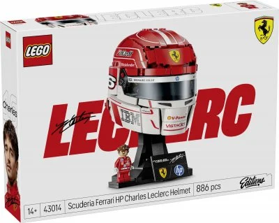 Editions 43014 - Casque de Charles Leclerc Scuderia Ferrari HP