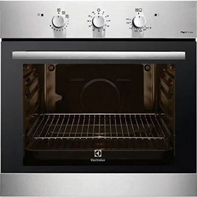 Electrolux-Rex F13GX four (moyen intégrée de gaz naturel Noir en acier inoxydable tournant)
