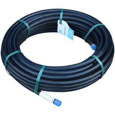 Elydan - Tuyau sr-hd pe 100 n-f bande bleu 25bar-Ø20x3,0-25,00ml