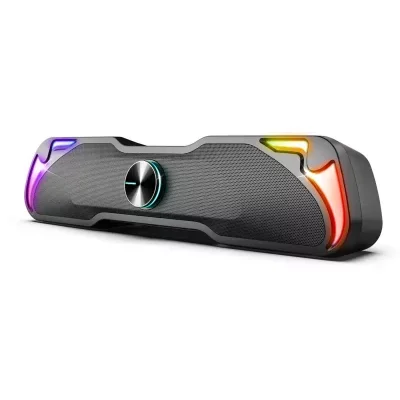 Enceinte PC sans fil Advance SoundPhonic RGB Bluetooth Noir