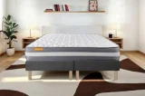 SEPTNUITS Ensemble 160x200 Mémoire de forme double sommiers