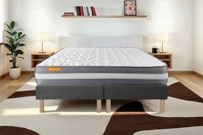 Ensemble 160x200 Mémoire de forme double sommiers