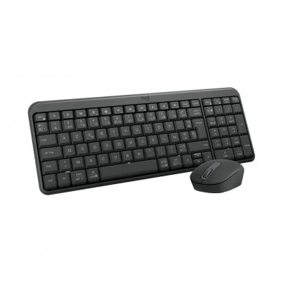 Ensemble clavier Azerty et souris sans fil Logitech MK250 Graphite