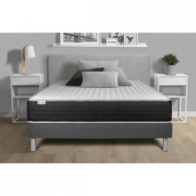 Ensemble matelas 90x190 Mémoire de forme - 24 cm