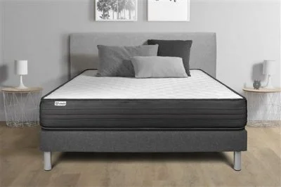 Ensemble matelas mémoire de forme + sommier 140x190 cm VITALIT - VITALPOWER