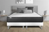 VITALIT Ensemble matelas mémoire de forme + sommier 200x200 cm - VITALPOWER
