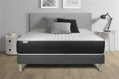 Ensemble matelas ressorts ensachés + sommier 140x190 cm VITALIT - VITALSPRING
