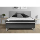 VITALIT Ensemble matelas sommier vitalpower zen 90 x 200 cm - Couleur: Gris - Gris