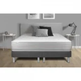 VITALIT Ensemble Mousse à mémoire de forme 160x200cm Gris