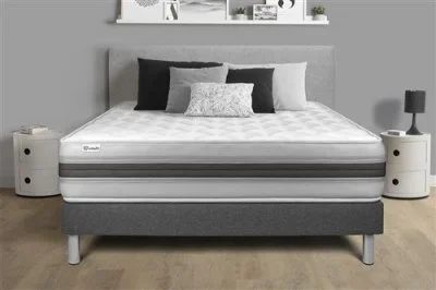 Ensemble Sommier Matelas 180x200 VITALMEMO BACK - 25cm - Equilibré