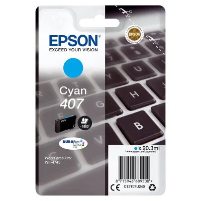 Epson c13t07u240 ink jet cyan 1.9k
