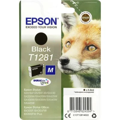 EPSON Cartouche d'encre T1281 - Noir