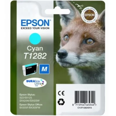 Epson Renard Cartouche Cyan C13T12824010 (T1282)