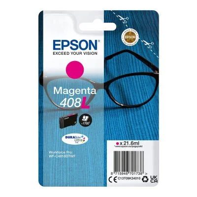 Epson Singlepack Magenta 408L DURABrite Ultra Ink