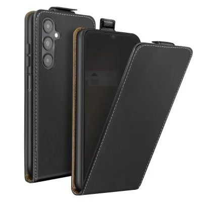 Etui à Clapet Vertical Samsung Galaxy A05s Porte-carte intégré Noir