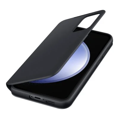 Etui Folio Clear View avec porte carte pour Samsung Galaxy S23 FE Noir