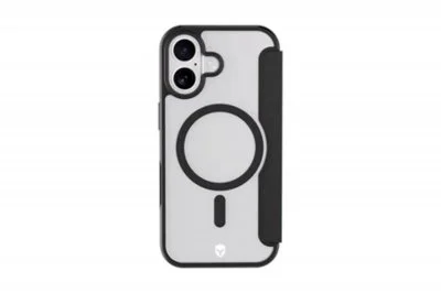 Etui Folio Forcecase MagSafe GRS Noir pour iPhone 17