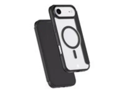 Etui Folio Forcecase MagSafe GRS Noir pour iPhone 17 Air