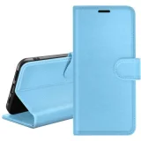 ZANAE Etui Portefeuille pour Samsung A55 Support et Languette Magnétique Zanaé Bleu clair