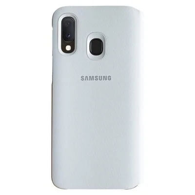 Etui Samsung A20e Flip Wallet blanc