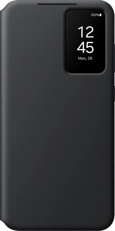 Etui Smart View avec porte-carte pour Samsung Galaxy S24+ Noir