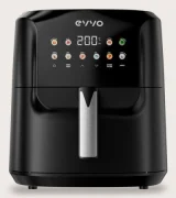 EVO Evvo Advance Unique 6 L Autonome 1700 W Friteuse D´air Chaud Noir