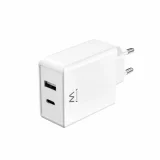 EWENT chargeur rapide usb-c et usb-a gan 45w EW1328