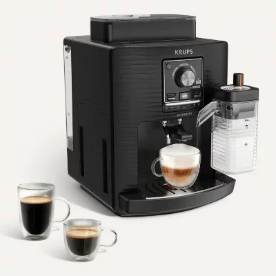 Expresso broyeur Krups Intensity Lait EA5028 Noir