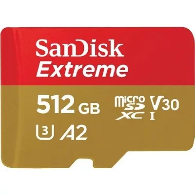 Extreme microsdxc 512gb + sd adapte SDSQXA1-512G-GN6MA